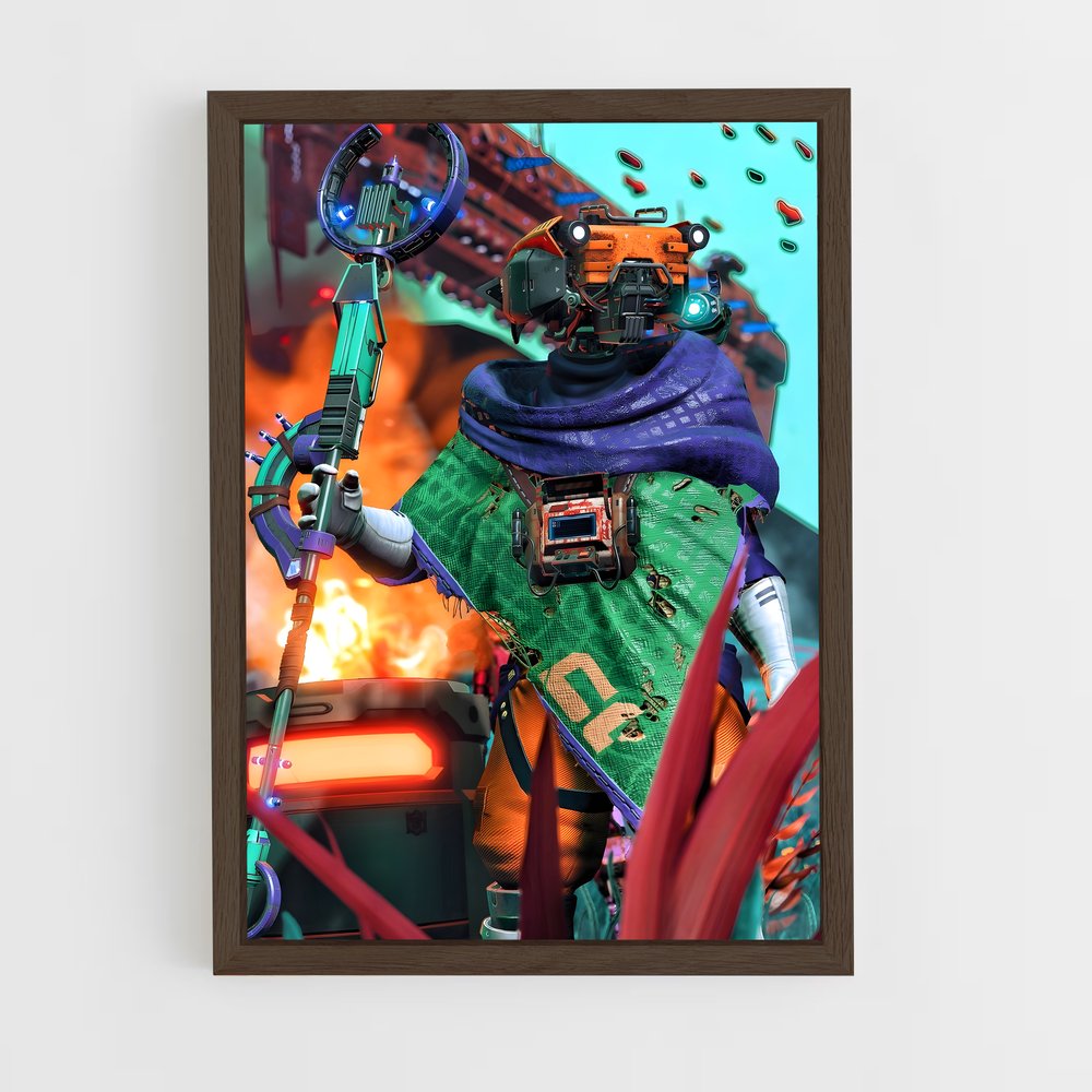 Poster Space Invader – affiche No man sky (vue 5)